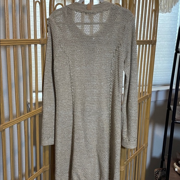 Coldwater Creek Taupe Button-Up Cardigan - Picture 7 of 7